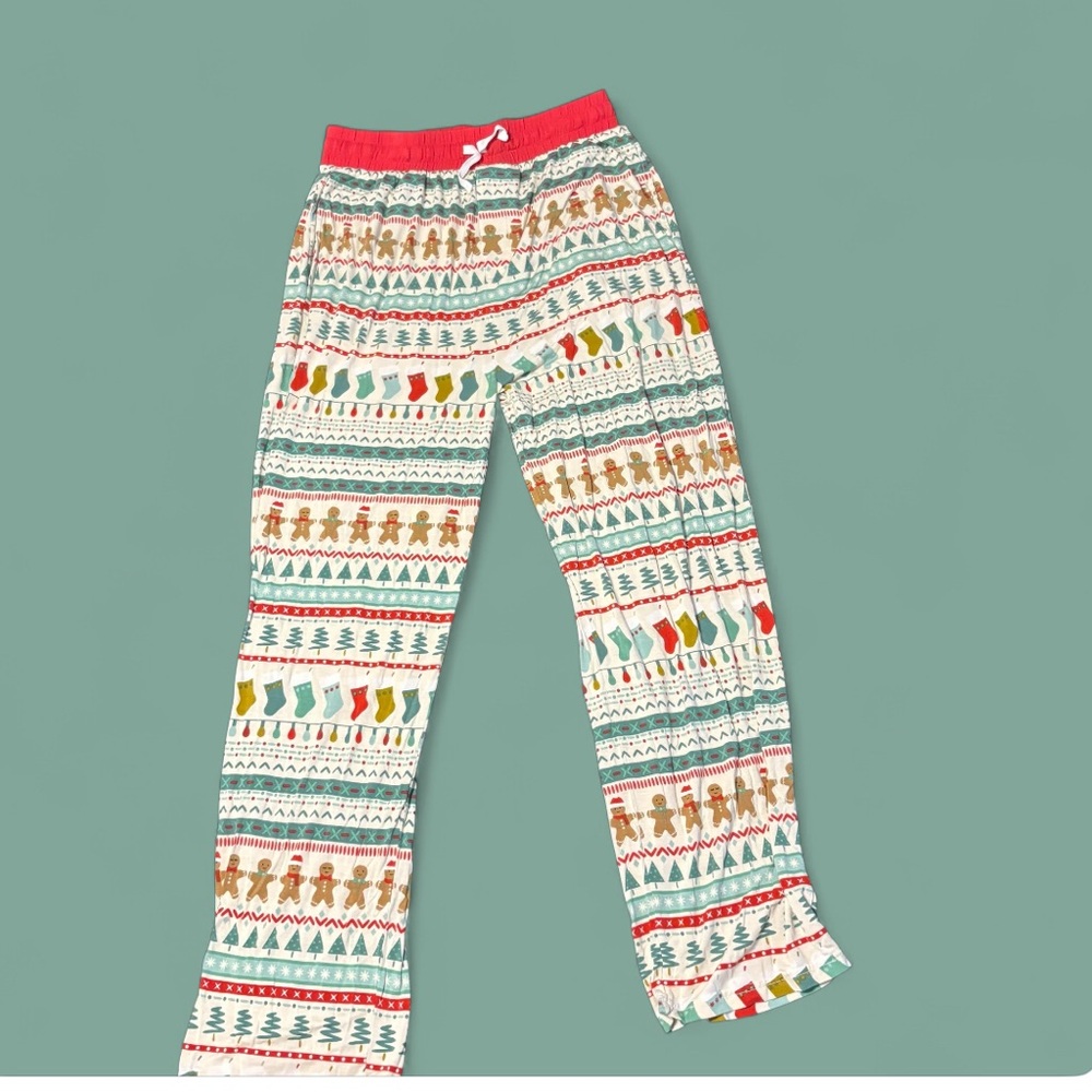 Men’s Medium Little Sleepies Fair Isle Christmas Pjs